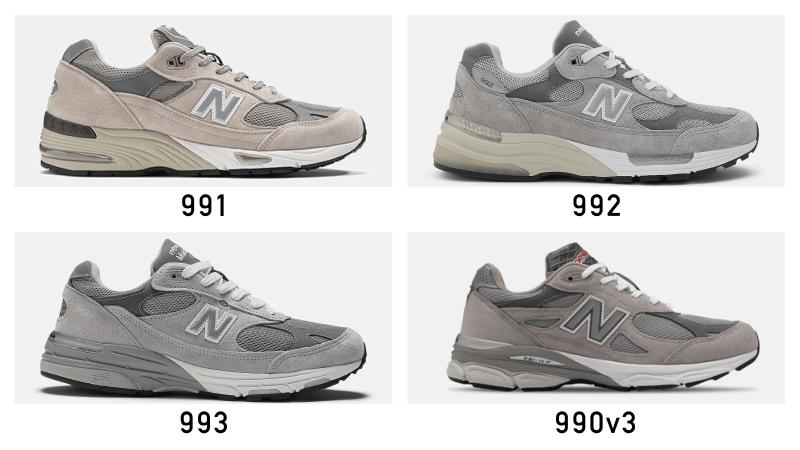 991~990v3までの変遷